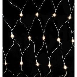 Xmas háló 160 LED, 1,5x1,5m, hidegfehér, 230V, IP44, 298230