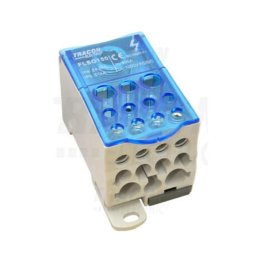 Tracon Fővezeték leágazókapocs 1P 2x35-240mm2, 800VAC, 425A zöld/sárga (Al-Sn)