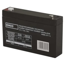 EMOS Ólomakkumulátor 6V 7Ah B9659