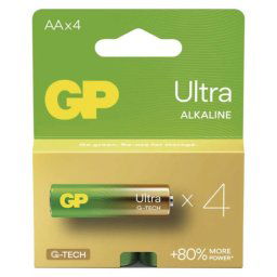 GP Ultra Alkáli elem AAA 4db