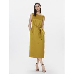 Weekend Max Mara Hétköznapi ruha Baiardo 2415221021 Sárga Regular Fit