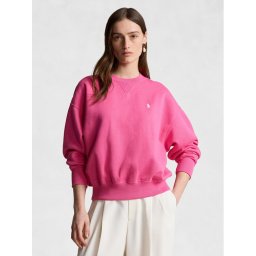 Polo Ralph Lauren Pulóver Bubble Cn Pp 211936820002 Rózsaszín Regular Fit