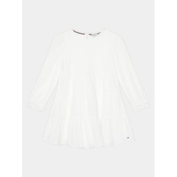 Tommy Hilfiger Hétköznapi ruha Anglaise KG0KG07779 D Fehér Regular Fit