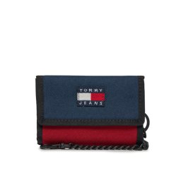 Tommy Jeans Nagyméretű férfi pénztárca Tjm Heritage Nylon Trifold AM0AM12078 Sötétkék