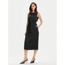 Weekend Max Mara Hétköznapi ruha Baiardo 2415221021 Fekete Regular Fit