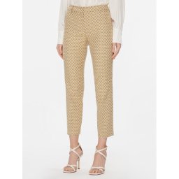 Weekend Max Mara Szövet nadrág Odile 2415131041 Sárga Regular Fit