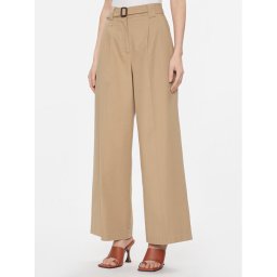 Weekend Max Mara Szövet nadrág Pino 2415131121 Bézs Wide Leg