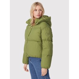 Tommy Hilfiger Pehelykabát WW0WW35084 Zöld Relaxed Fit