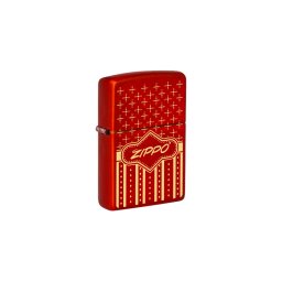48785 Zippo öngyújtó vörös színben - Zippo logo