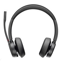 Poly Voyager 4320 MS Teams vezeték nélküli fejhallgató, BT700 USB-C adapter, sztereó
