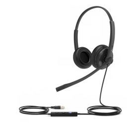 Yealink UH34 kettős headset mindkét fülre USB-csatlakozóval a Teams számára