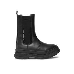 Calvin Klein Jeans Csizma Lace-Up Bootie V3A5-80711-1464 M Fekete