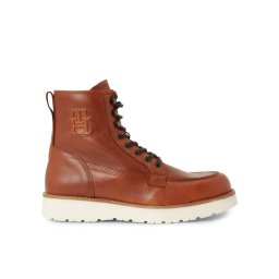 Tommy Hilfiger Csizma Th American Warm Leather Boot FM0FM04668 Barna