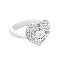 Guess Gyűrű JUBR04 034JW Ezüst ródium bevonat