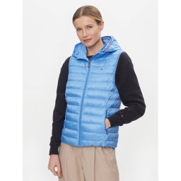 Tommy Hilfiger Mellény Global Stripe WW0WW40779 Kék Regular Fit