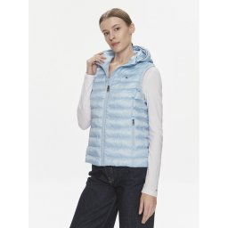 Tommy Hilfiger Mellény Global Stripe WW0WW40779 Kék Regular Fit
