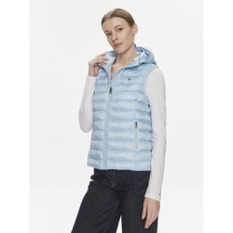 Tommy Hilfiger Mellény Global Stripe WW0WW40779 Kék Regular Fit