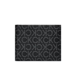 Calvin Klein Nagyméretű férfi pénztárca Ck Must Mono Trifold 10Cc W/Coi K50K511677 Fekete