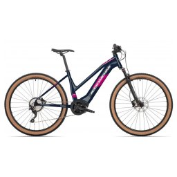 Rock Machine Torrent INT e50-29B Lady 2021 női E-bike fényes sötétkék/pink/ezüst 17,5" (M)