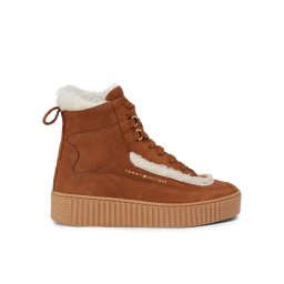 Tommy Hilfiger Bokacsizma Essential Lace Up Warmbootie FW0FW07503 Barna