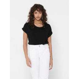 ONLY Póló Moster 15106662 Fekete Loose Fit