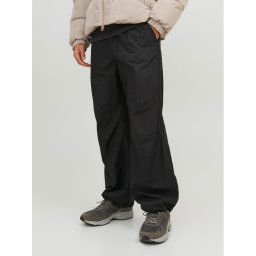 Jack&Jones Szövet nadrág 12242343 Fekete Balloon Fit