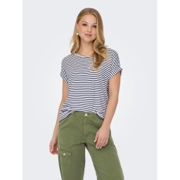 ONLY Póló Moster 15206243 Fehér Regular Fit