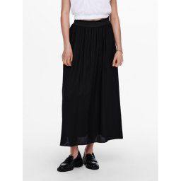 ONLY Rakott szoknya Venedig 15164606 Fekete Regular Fit