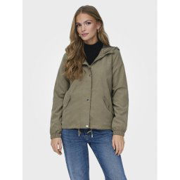 JDY Átmeneti kabát New Hazel 15231644 Khaki Regular Fit