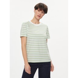 Pieces Póló Ria 17146339 Zöld Regular Fit