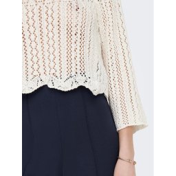 ONLY Sweater 15233173 Fehér Regular Fit