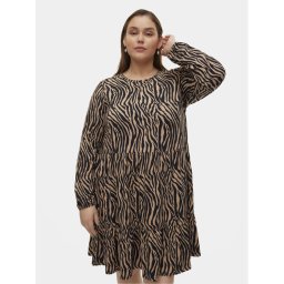 Vero Moda Curve Hétköznapi ruha Ina 10301827 Bézs Oversize