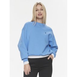 Polo Ralph Lauren Pulóver Bubble Cn Pp 211936820001 Kék Regular Fit