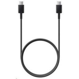 Samsung adatkábel EP-DG980BBE, USB-C, 3A, 1 m, fekete (ömlesztve)