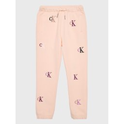 Calvin Klein Jeans Melegítő alsó Monogram IG0IG01906 Rózsaszín Regular Fit
