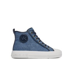 MICHAEL Michael Kors Tornacipő Evy High Top 43R4EYFS6D Kék