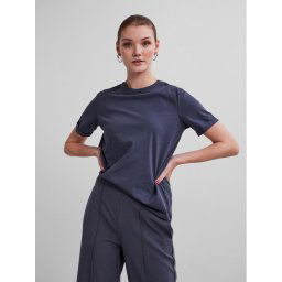 Pieces Póló Ria 17086970 Sötétkék Regular Fit
