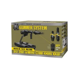 Doc Johnson Gunner System - lökő szexgép (fekete)