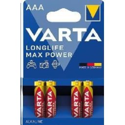 Varta LR03/4BP MAX POWER (MAX TECH) (Blistr 4db)