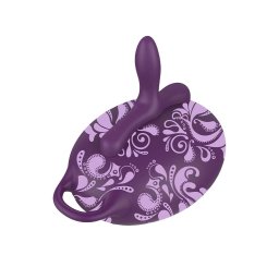Bouncy Bliss Classic - felfújható párna vibrátor (lila)