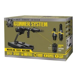 Doc Johnson Gunner System - lökő szexgép (fekete)