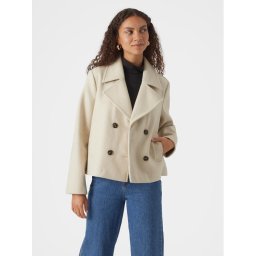 Vero Moda Átmeneti kabát Vincemia 10300488 Bézs Regular Fit