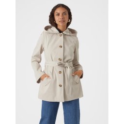 Vero Moda Átmeneti kabát Chelsea 10300845 Bézs Regular Fit