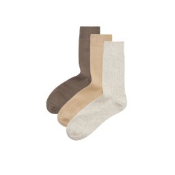Jack&Jones 3 pár hosszú szárú férfi zokni Jac 12239155 Barna