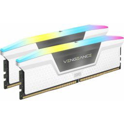 2x16GB DDR5 6400MHz Corsair Vengeance RGB White KIT CMH32GX5M2B6400C32W (32GB) memoria