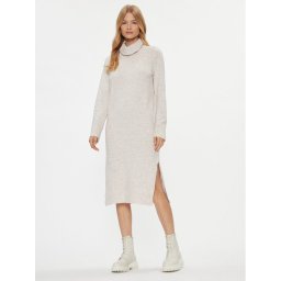 Noisy May Kötött ruha 27026911 Ekru Comfort Fit