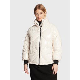 Weekend Max Mara Pehelykabát Ernesta 54860423 Fehér Regular Fit
