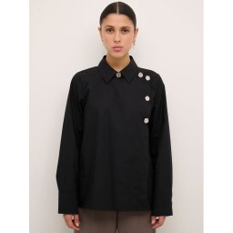 Karen by Simonsen Ing Klarakb 10104584 Fekete Classic Fit