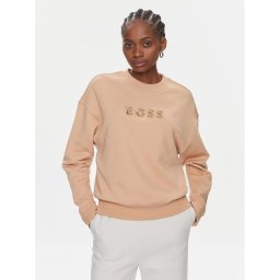 Boss Pulóver Econa 50508499 Bézs Relaxed Fit
