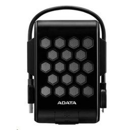ADATA külső merevlemez 1TB 2, 5" USB 3.2, DashDrive™ Durable HD720, G-érzékelő, fekete, (gumi, víz- és ütésálló)